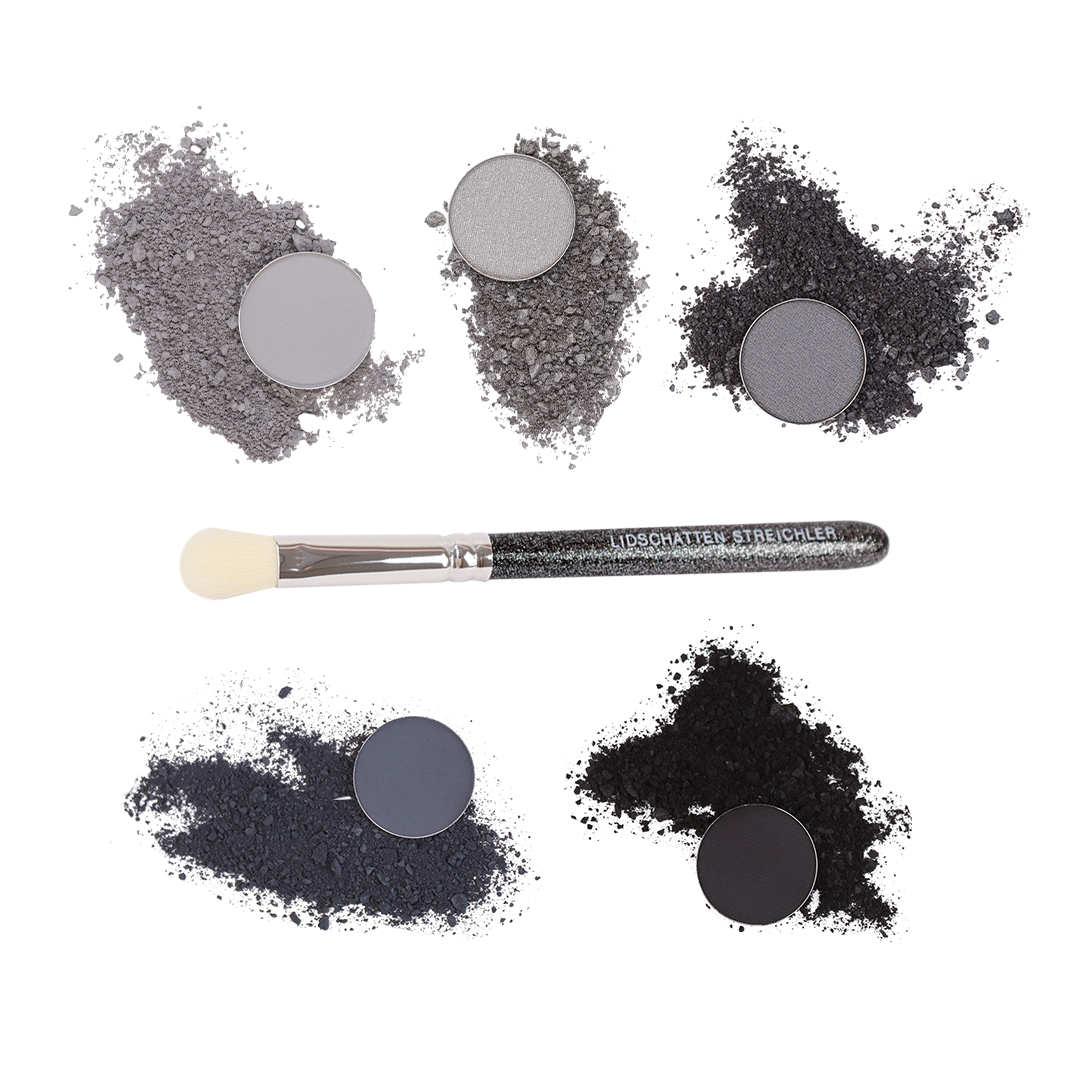 30.11. 20 5er Palette klassisch + gratis Lidschattenstreichler, kurz
